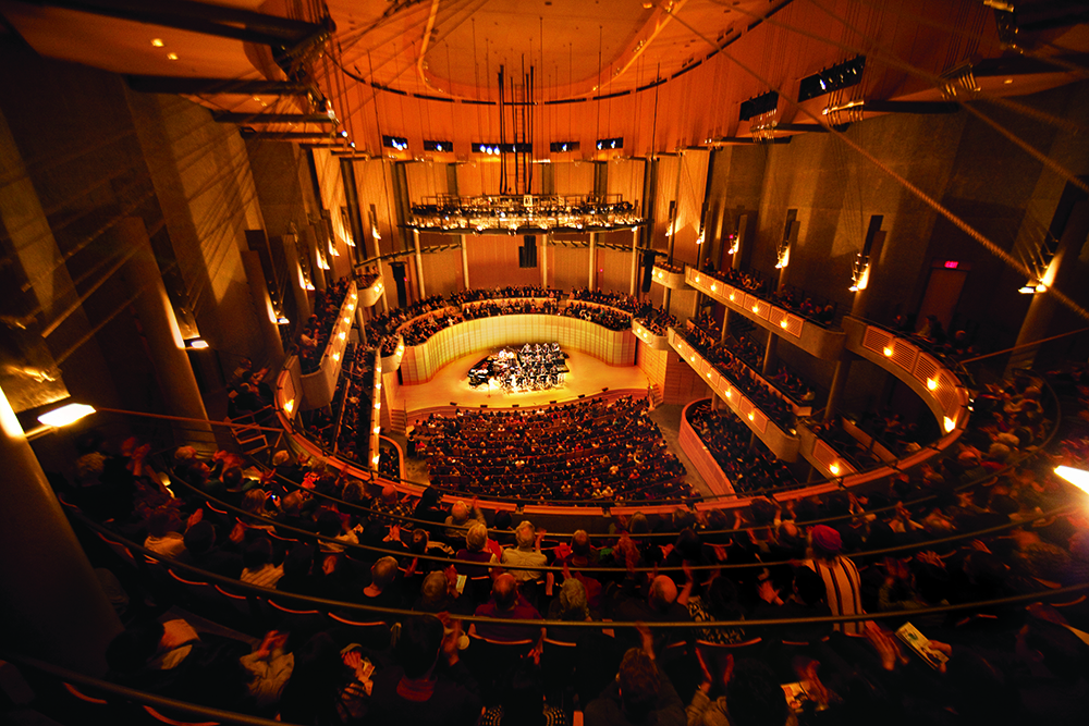 Chan Centre full hall interior